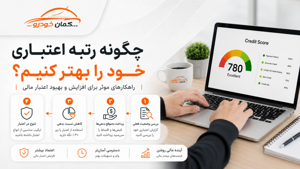 چگونه رتبه اعتباری خود را بهتر کنیم؟